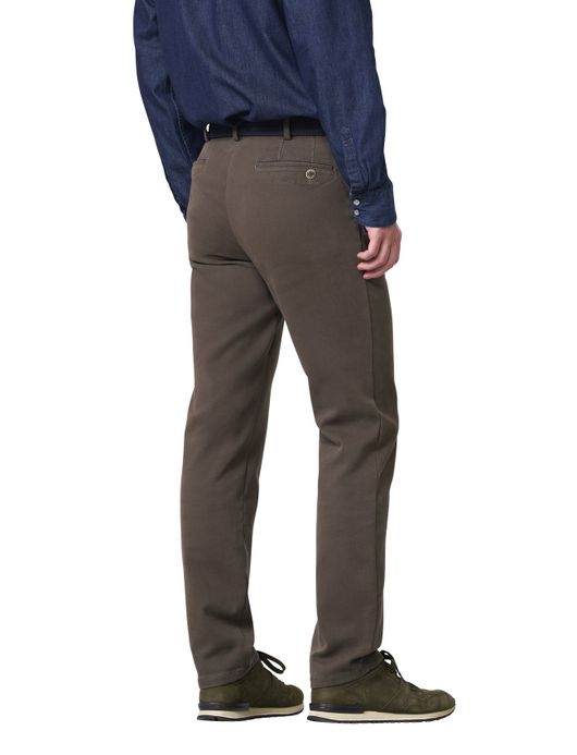 Meyer Pantalon chino bruin Dublin