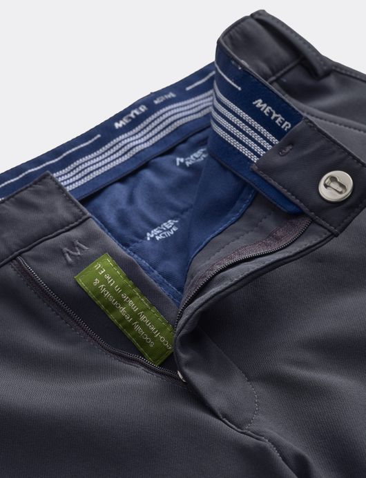 Meyer Pantalon chino grijs Skye