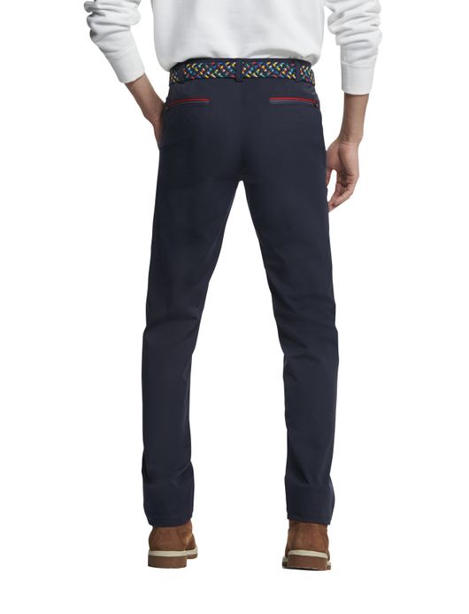 Meyer Pantalon chino donkerblauw Skye