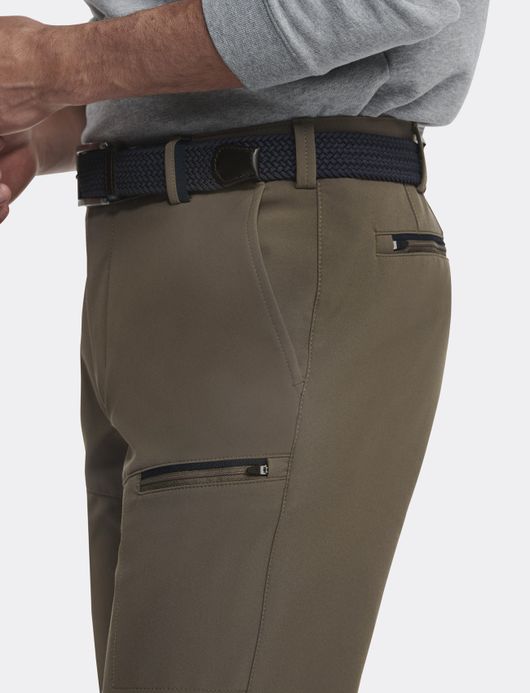 Meyer Pantalon chino bruin Skye
