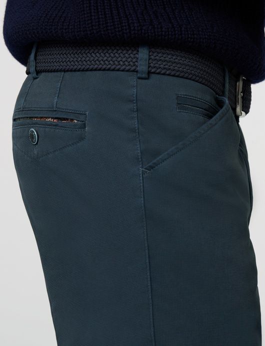 Meyer Pantalon chino blauw Chicago