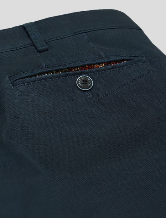 Meyer Pantalon chino blauw Chicago