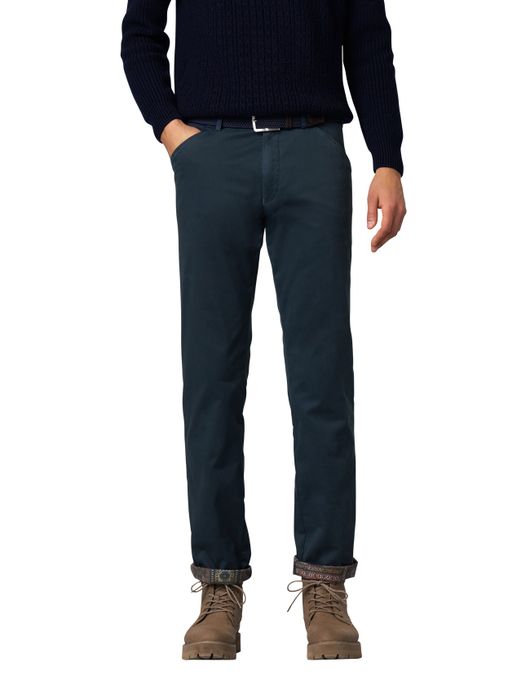 Meyer Pantalon chino blauw Chicago