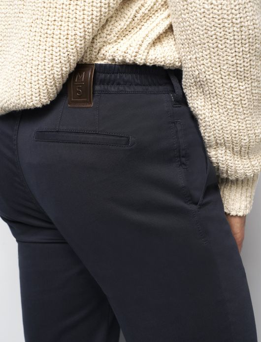 Meyer Pantalon chino donkerblauw M5 Move