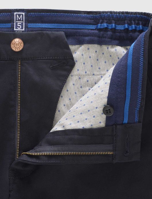 Meyer Pantalon chino donkerblauw M5 Move