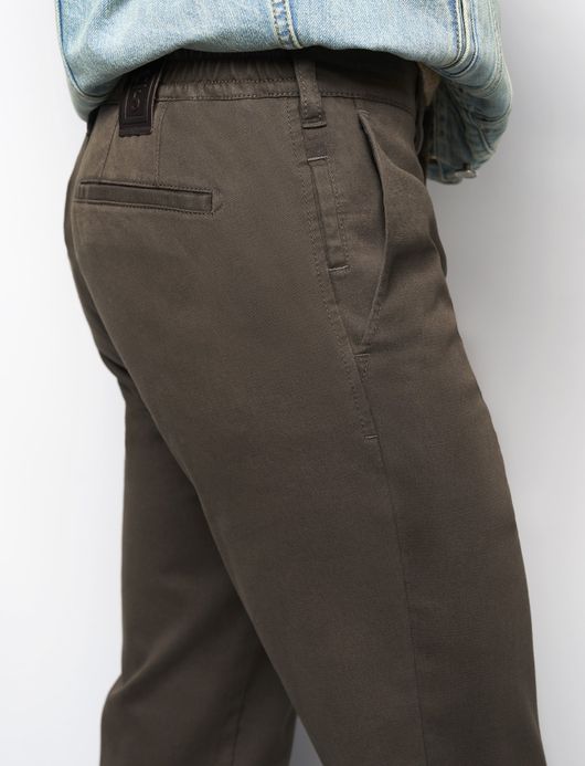 Meyer Pantalon chino bruin M5 Move