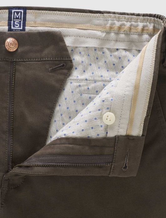 Meyer Pantalon chino bruin M5 Move
