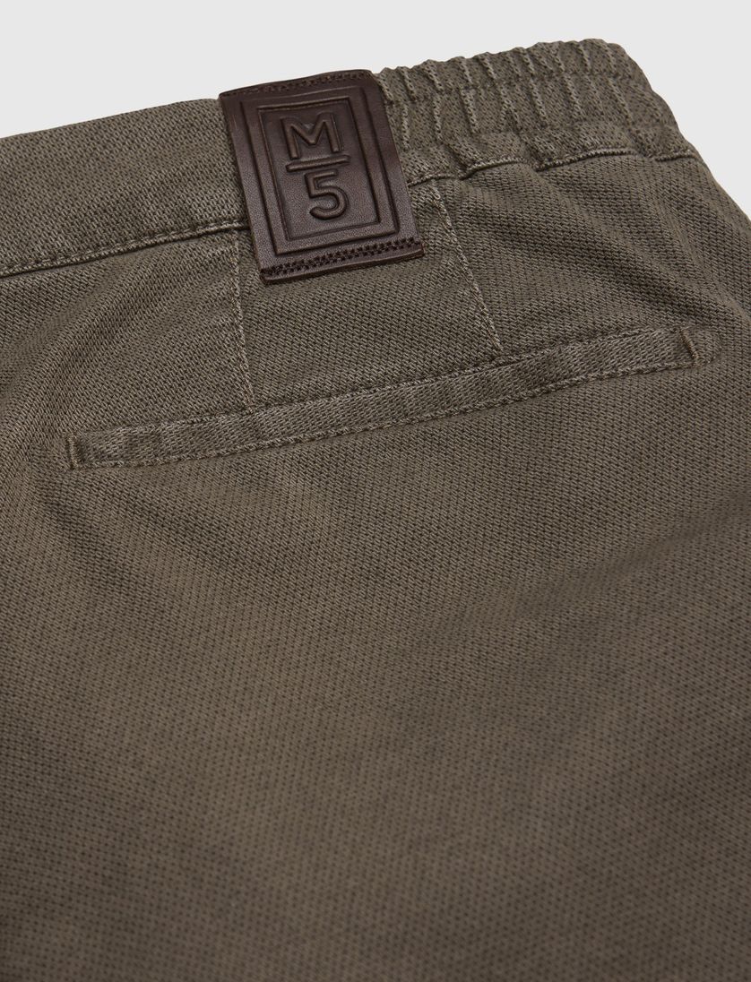 Chino broek Meyer M5 Move bruin effen katoen