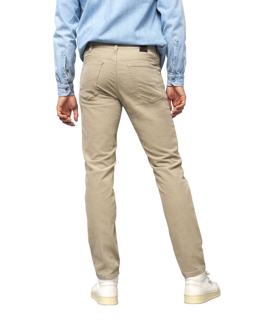 Meyer M5 Five 5p model broek beige effen corduroy