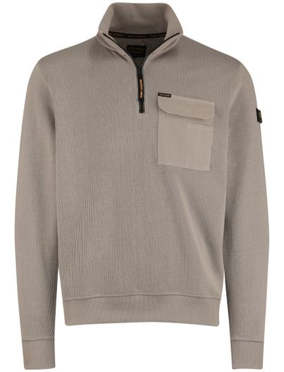 PME Legend PME Legend half zip vest beige