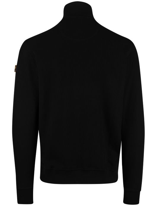 PME Legend half zip vest zwart corduroy