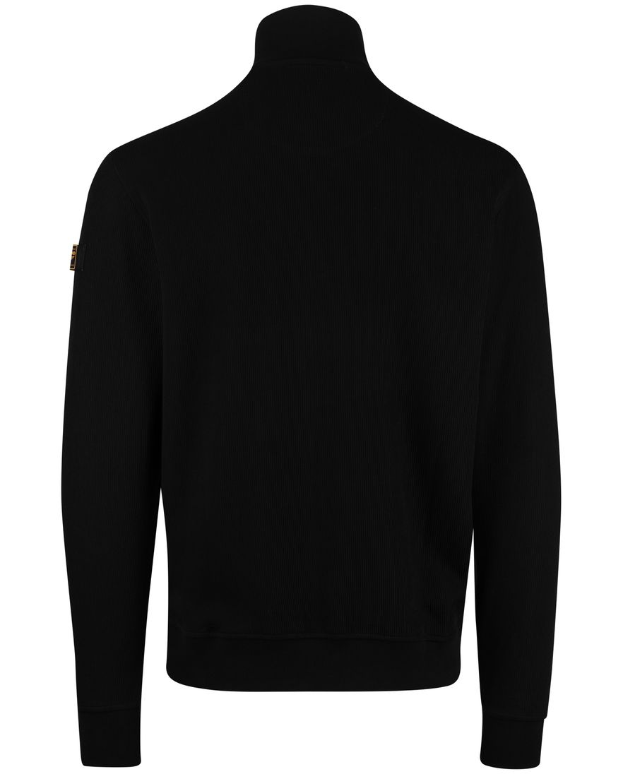 PME Legend half zip vest zwart corduroy