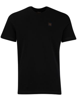 PME Legend PME Legend t-shirt effen zwart katoen normale fit