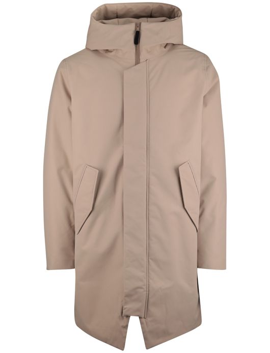 Elvine winterjas waterdicht beige met capuchon