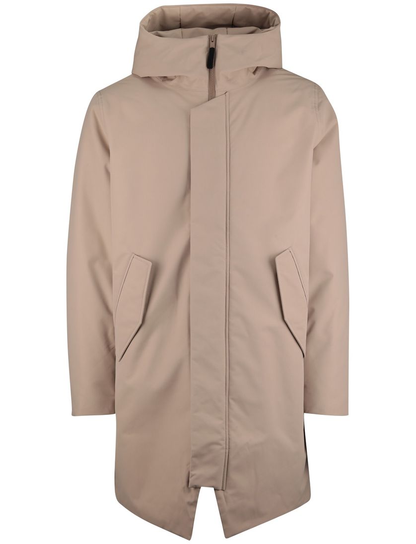 Elvine winterjas waterdicht beige polyester