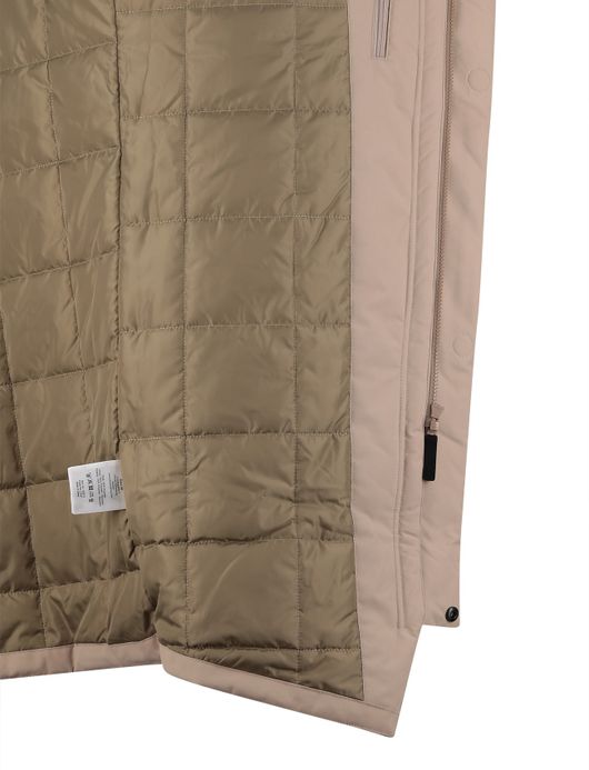 Elvine winterjas waterdicht beige met capuchon