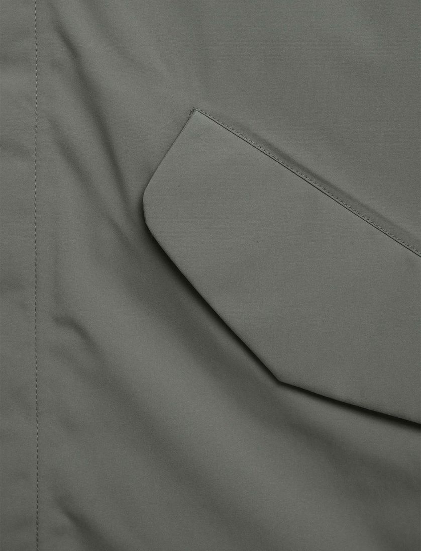 Elvine winterjas effen groen normale fit