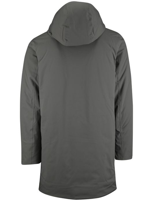 Elvine groene winterjas effen normale fit