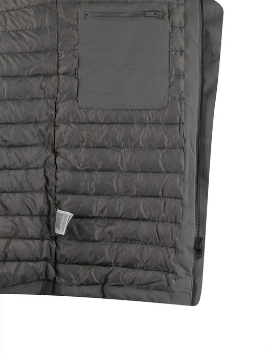 Elvine groene winterjas effen normale fit