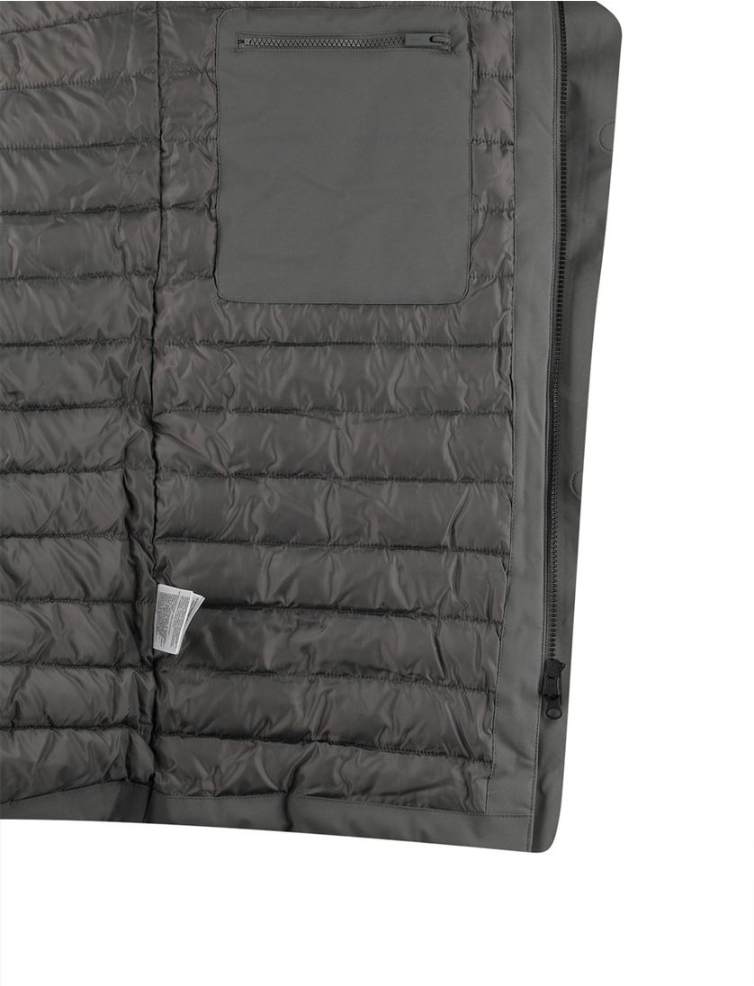 Elvine winterjas effen groen normale fit