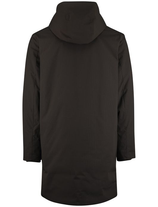 Elvine Torgny lange winterjas groen