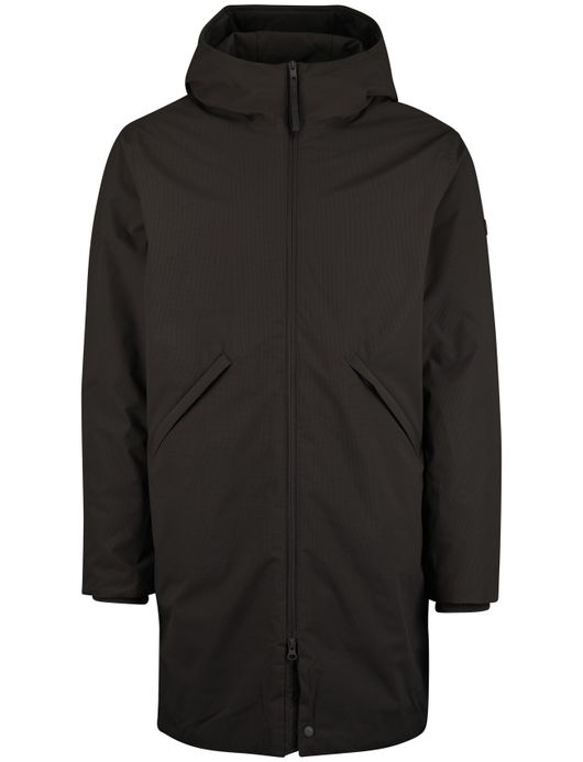 Elvine Torgny lange winterjas groen