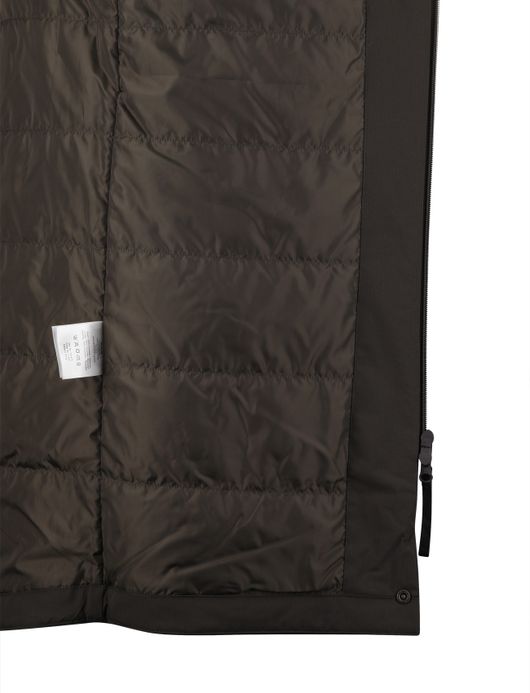 Elvine Torgny lange winterjas groen