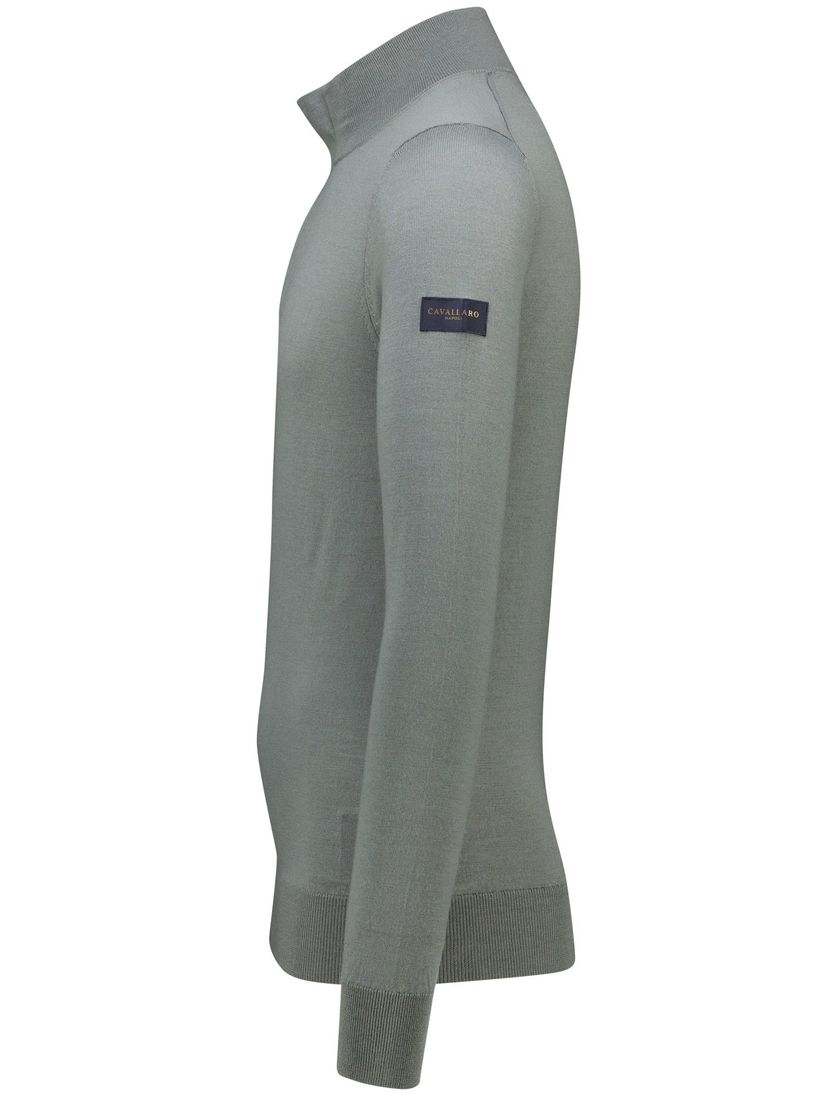 Cavallaro Saronno half zip groen