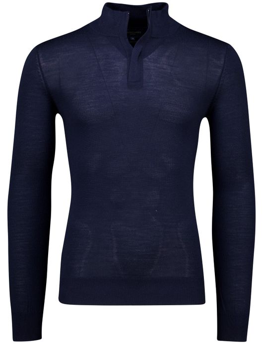 Cavallaro Saronno half zip donkerblauw