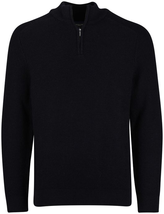 Cavallaro Sagio half zip donkerblauw normale fit