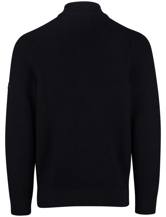 Cavallaro Sagio half zip donkerblauw normale fit