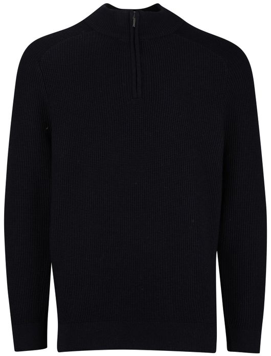 Cavallaro Sagio half zip donkerblauw