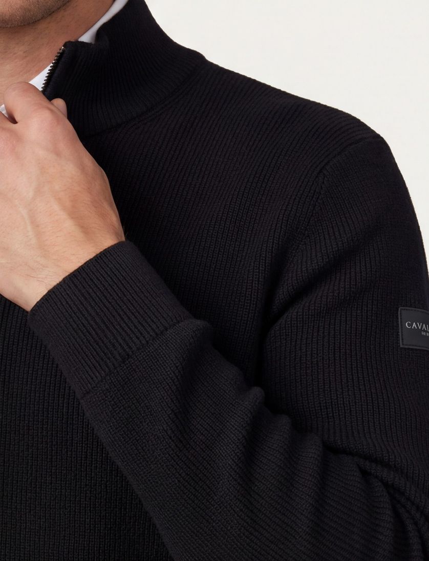 Donkerblauw gevoerd Cavallaro vest