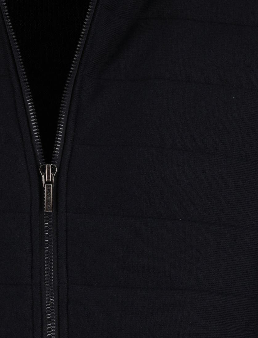 Donkerblauw gevoerd Cavallaro vest