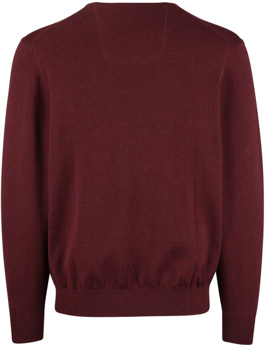 Casa Moda Pima cotton pullover rood katoen
