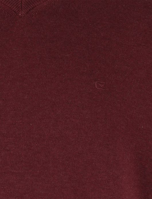 Casa Moda Pima cotton pullover rood katoen