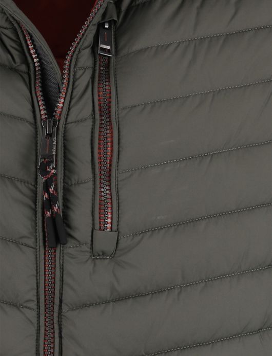 Casa Moda Bodywarmer groen effen polyester