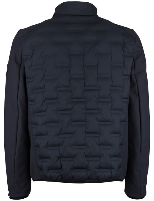 Casa Moda tussenjas hybrid donkerblauw polyester