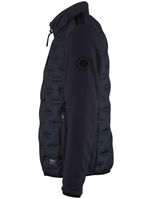 Casa Moda tussenjas hybrid donkerblauw polyester