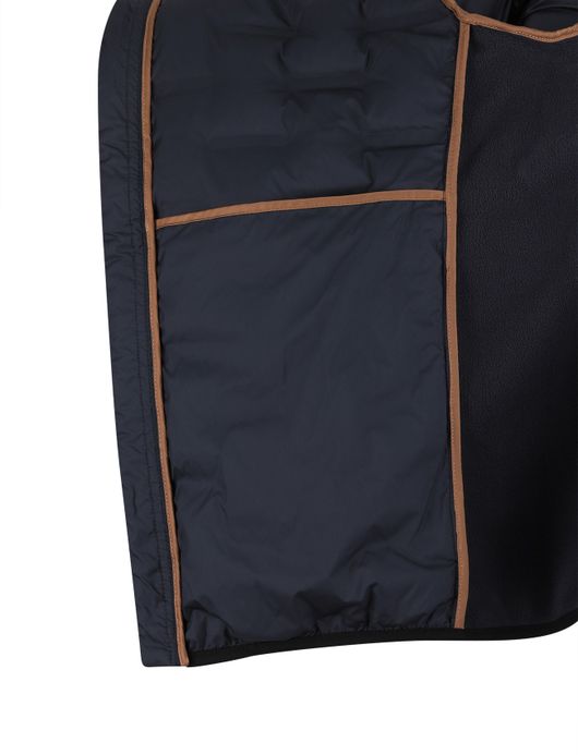 Casa Moda tussenjas hybrid donkerblauw polyester