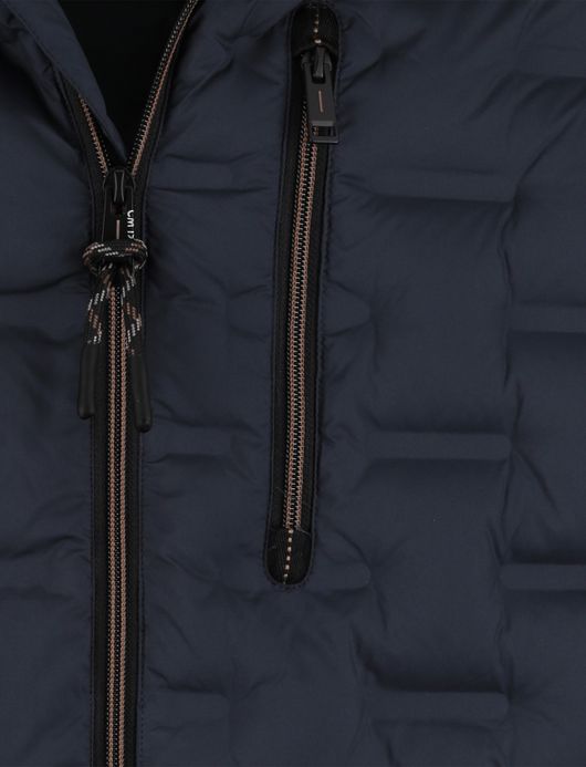 Casa Moda tussenjas hybrid donkerblauw polyester