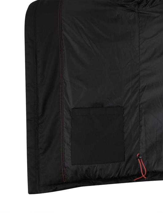 Casa Moda winterjas gewatteerd zwart polyamide