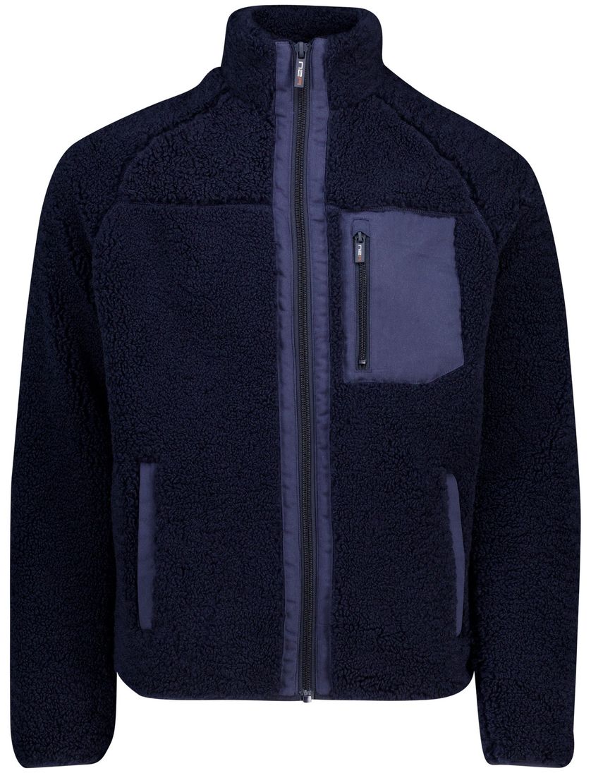 Donkerblauw  NZA outdoor vest