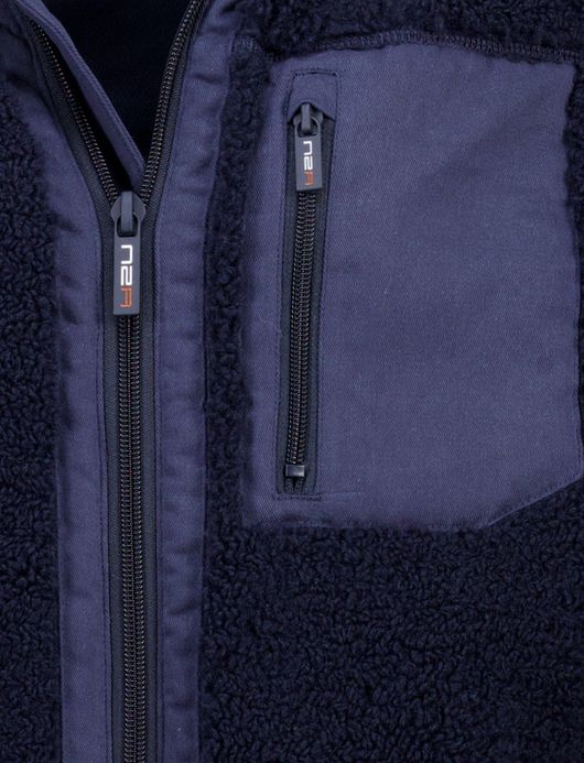 Outdoor vest NZA Henry donkerblauw