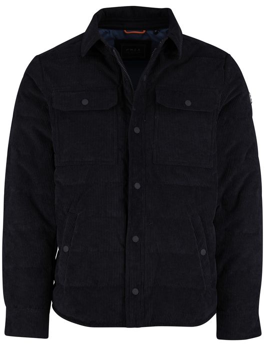 NZA Winterjas donkerblauw corduroy vier zakken