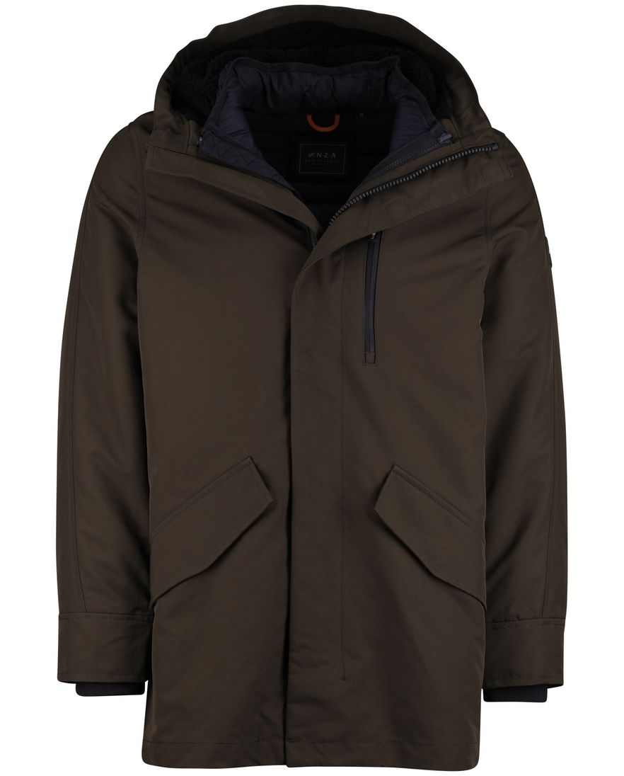 NZA parka jas groen polyester