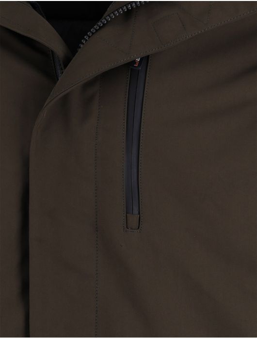 NZA winterjas groen parka met binnenjas