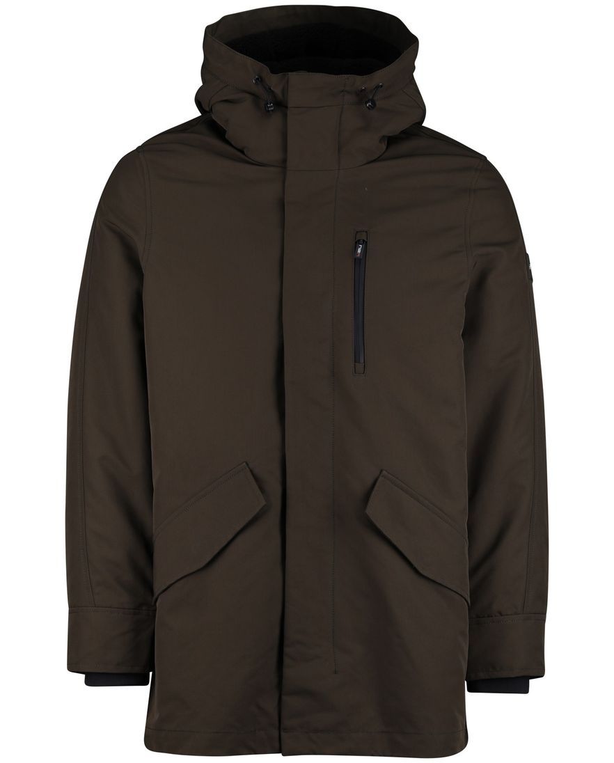 NZA parka jas groen polyester
