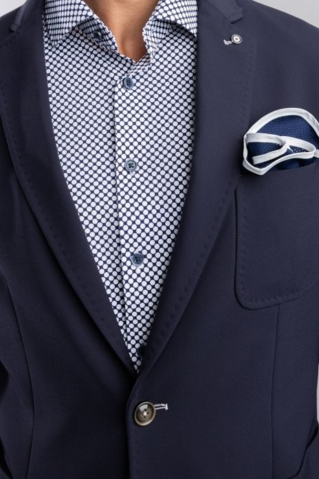 Colbert Blue Industry donkerblauw effen