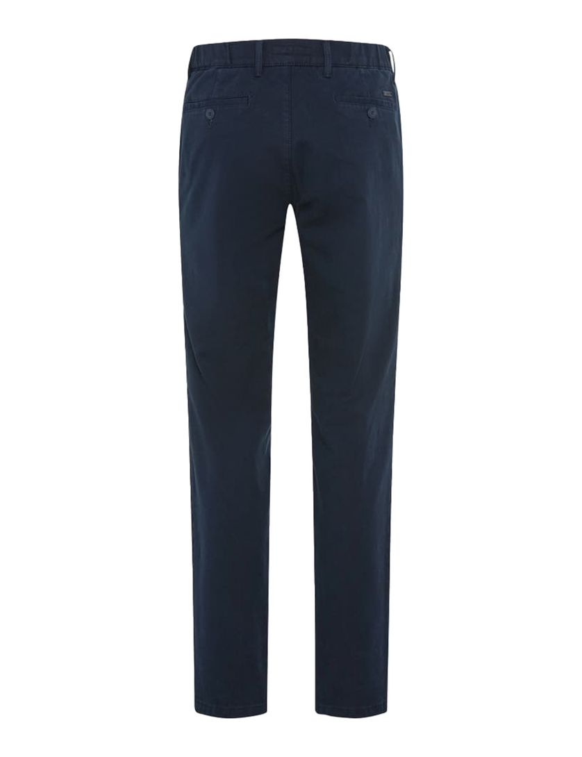 Eurex Pantalon katoen navy effen